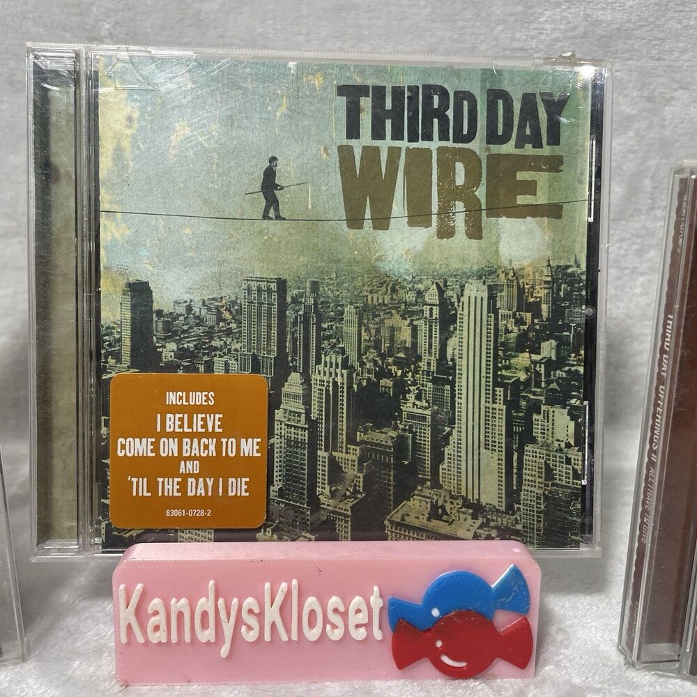 Third Day CD Bundle Lot Of 3 Third Day Wire ,Revelations, Offerings II - Picture 4 of 10